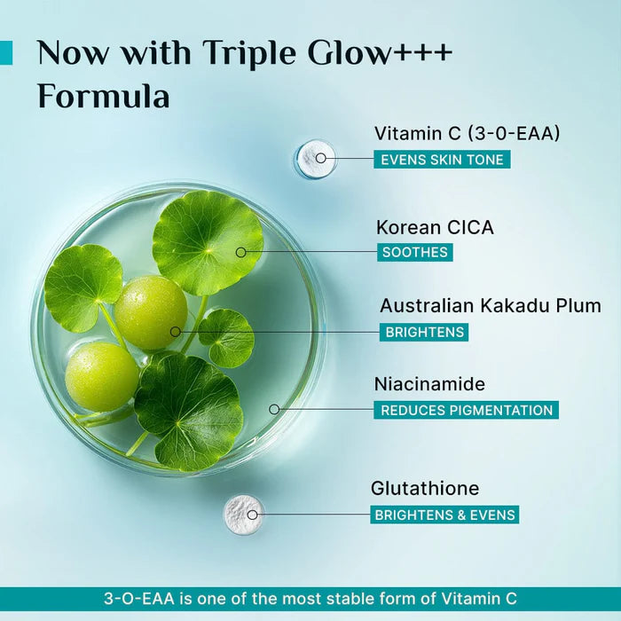 pilgrim 10% vitamin c face serum | with 5% niacinamide, glutathione & australian kakadu plum | triple glow brightening serum | 25ml