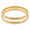 Elevate Your Style with Our 22K Gold Plated Bangles Set - Classic Design for Any Occasion