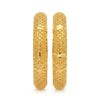 22K Gold Plated Traditional Designer Bangles Set for Women