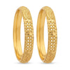 Elevate Your Elegance with 22K Gold Plated Leaf Bangles Set for Women