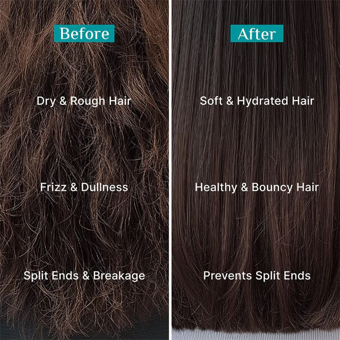 pilgrim korean rice water & collagen advanced damage repair shampoo | with 17 amino acids complex, wheat protein & 5 ceramides | for dry & damaged hair | 200ml