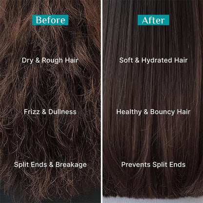 Pilgrim Korean Rice Water & Collagen Advanced Damage Repair Shampoo | With 17 Amino Acids Complex, Wheat Protein & 5 Ceramides | For Dry & Damaged Hair | 200ml