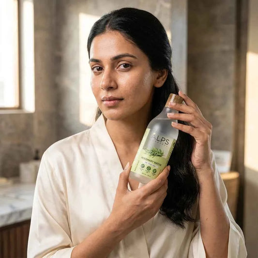 ALPS Goodness Rosemary Water Refill Pack 305ml for Thick Hair | Natural Scalp Care | Silicone, Sulphate & Paraben Free Hair Mist - GEHNA OFFICIAL