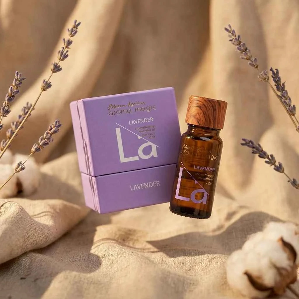 Blossom Kochhar Aroma Magic Lavender Essential Oil, Pure Aromatherapy Oil for Diffuser, Massage & Relaxation, 10ml