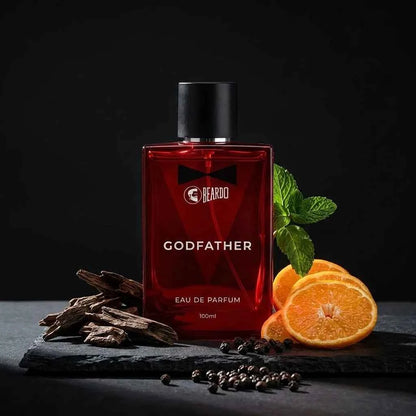 Beardo Godfather Eau De Parfum for Men 100ml Premium Long Lasting Luxury Perfume