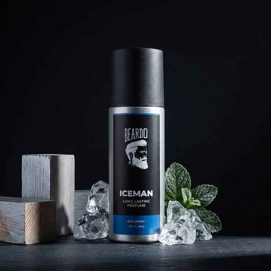 Beardo Iceman Deo Spray for Men 150ml Long Lasting Fresh Perfume Deodorant