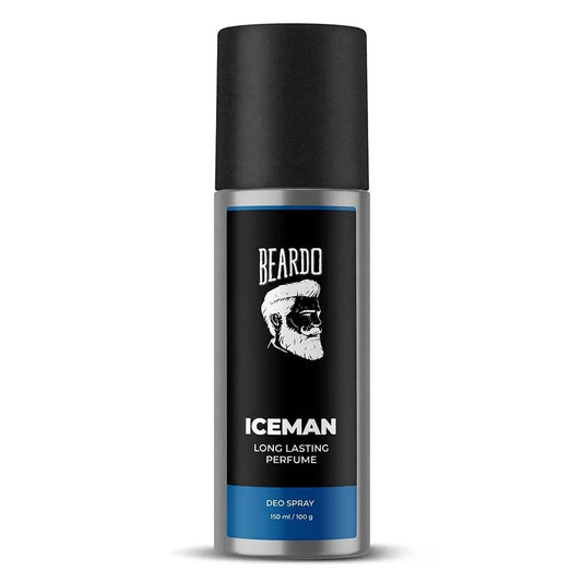 Beardo Iceman Deo Spray for Men 150ml Long Lasting Fresh Perfume Deodorant