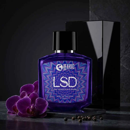 Beardo LSD Eau De Parfum for Men, Long Lasting Luxury Perfume, Bold Sensual Fragrance, 100ml