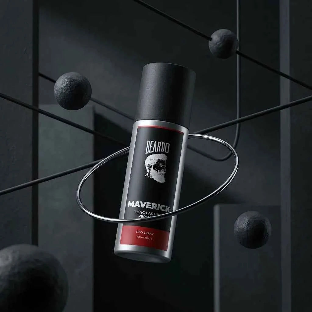 beardo maverick deo spray for men 150ml long lasting perfume body spray