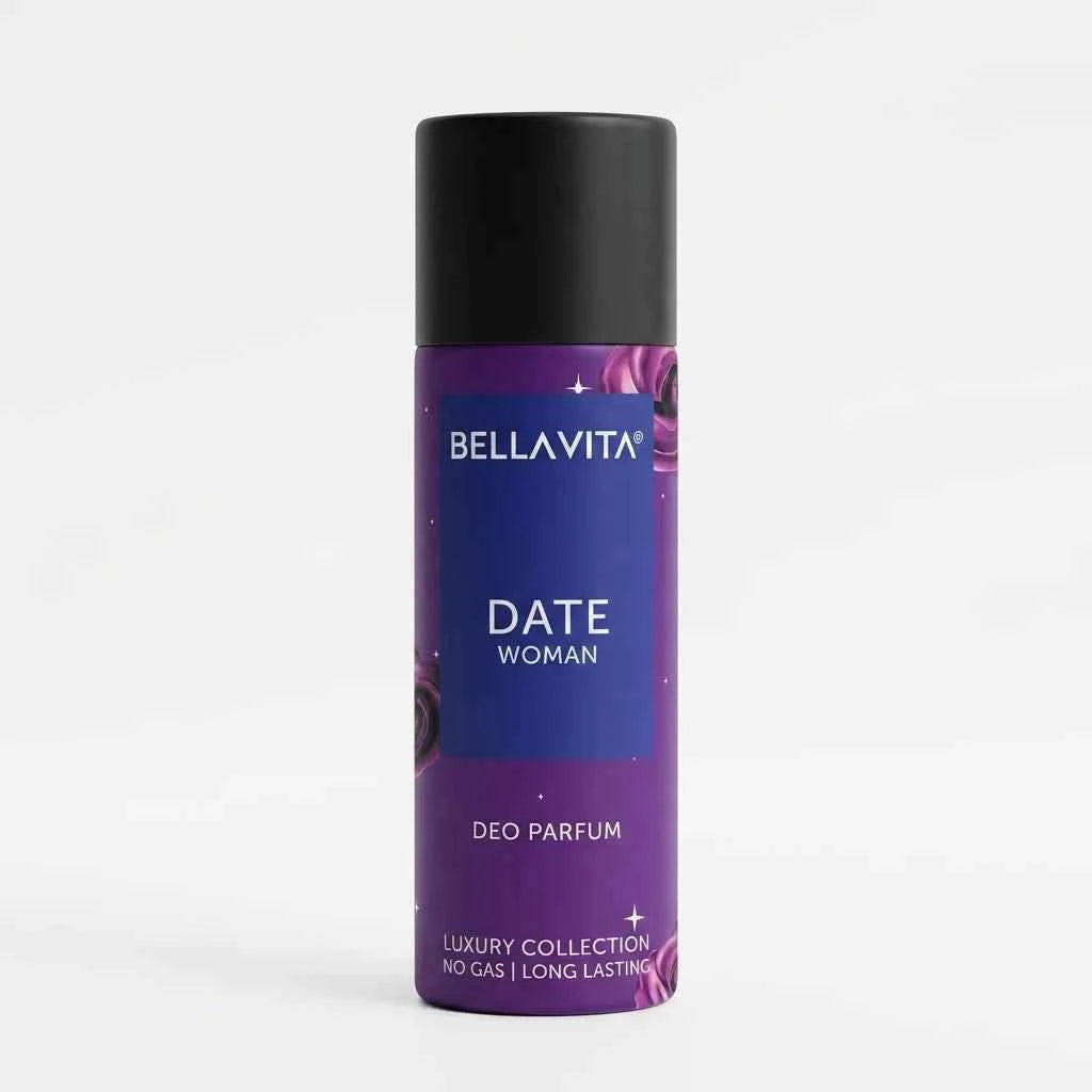 Bella Vita Date Woman Deo Parfum for Women 150ml No Gas Long Lasting Luxury Fragrance