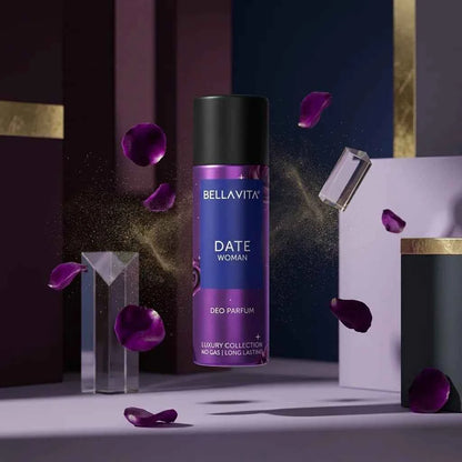 Bella Vita Date Woman Deo Parfum for Women 150ml No Gas Long Lasting Luxury Fragrance