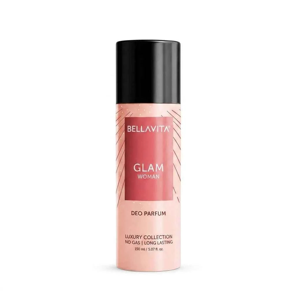 bella vita glam woman deo parfum for women 150ml no gas long lasting luxury fragrance