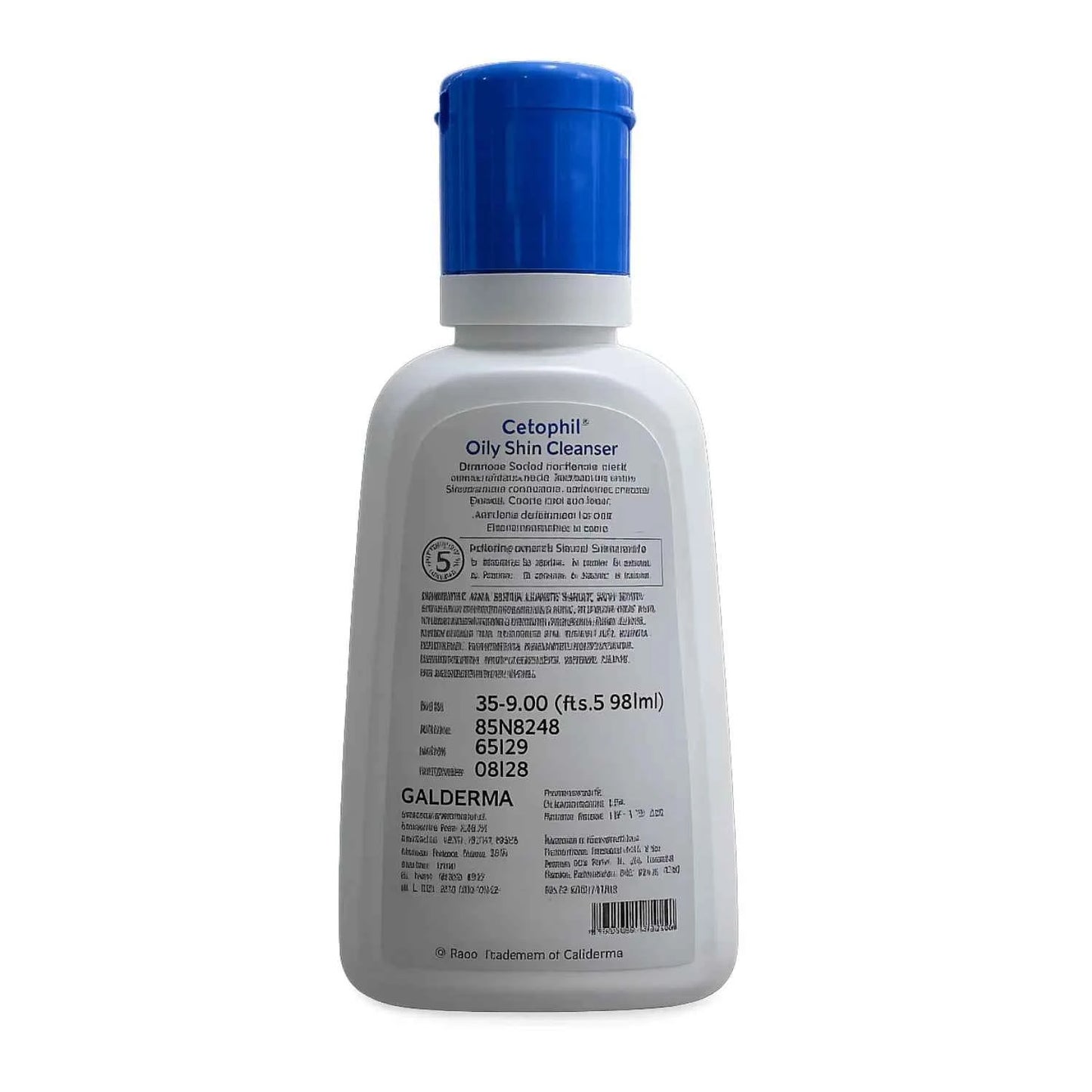 cetaphil oily skin cleanser for combination to oily sensitive skin 60ml