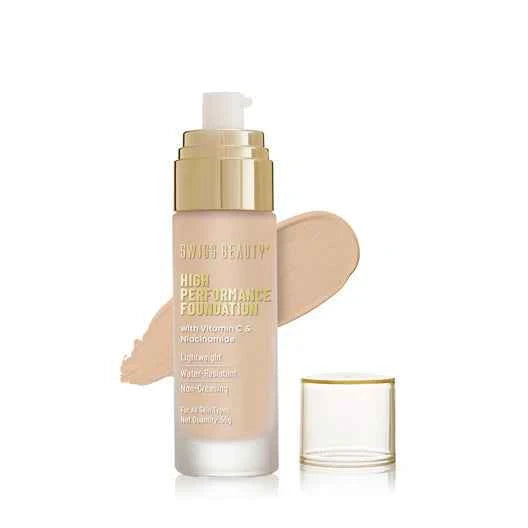 Enhance Your Glow with Swiss Beauty High Performance Foundation in Classic Ivory