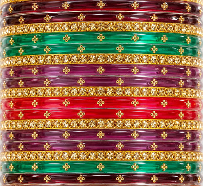 Glass Bangles Multi Colour