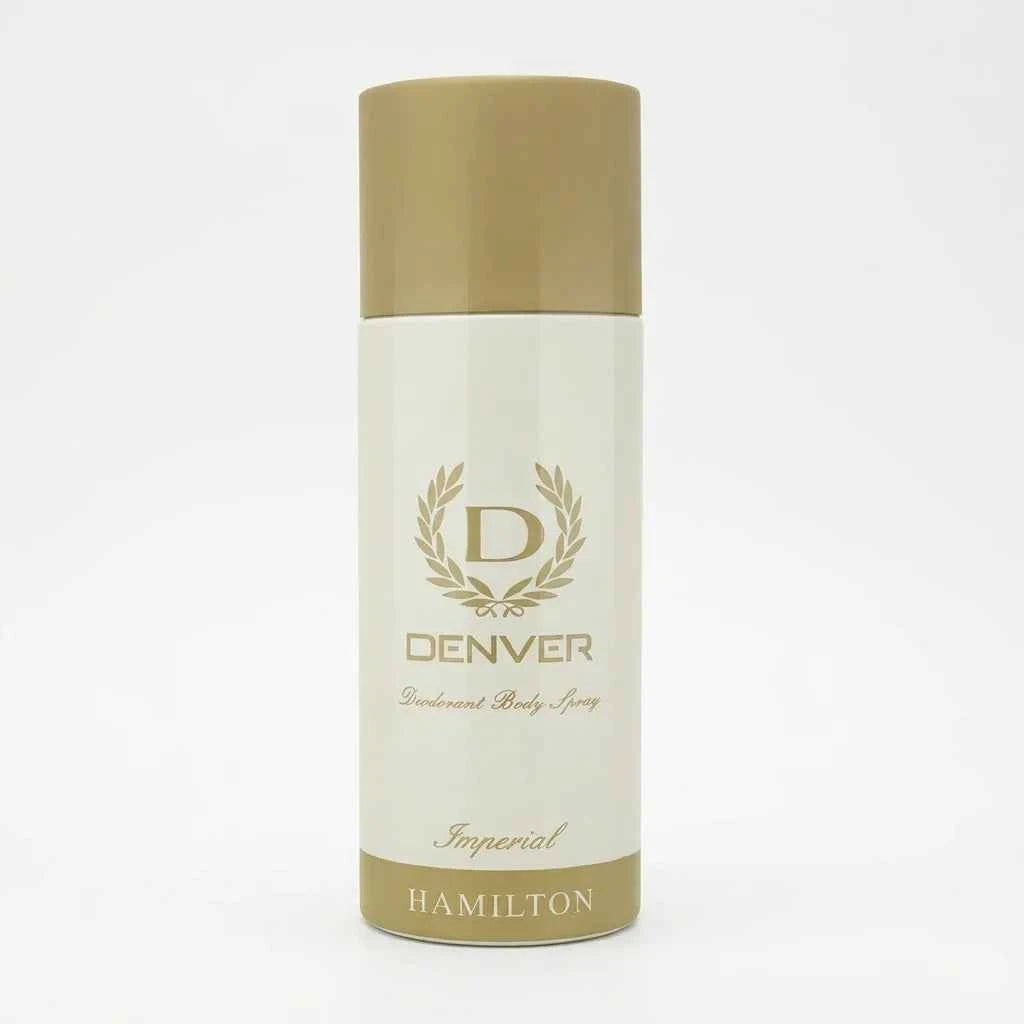 Denver Imperial Hamilton Deodorant Body Spray for Men 150ml Long Lasting Freshness