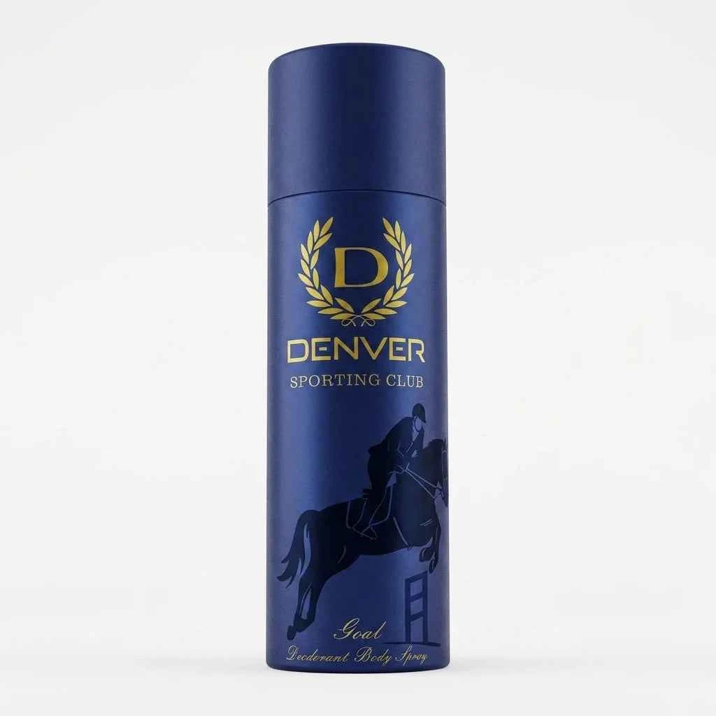 Denver Sporting Club Goal Deodorant Body Spray for Men 150ml Long Lasting Freshness