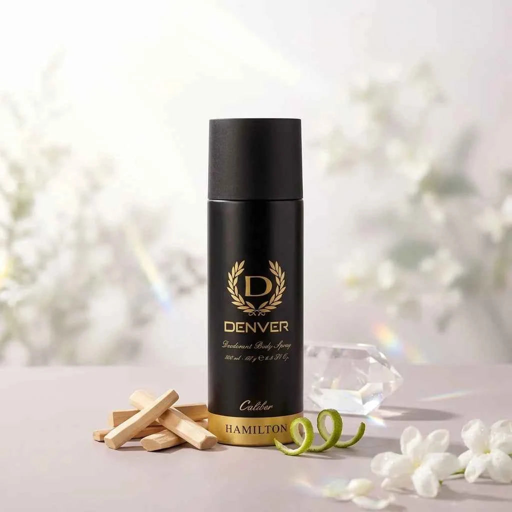 Denver Hamilton Caliber Deodorant Body Spray for Men 150ml Long Lasting Freshness
