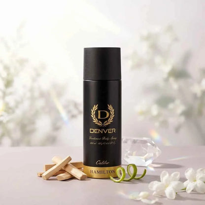Denver Hamilton Caliber Deodorant Body Spray for Men 150ml Long Lasting Freshness