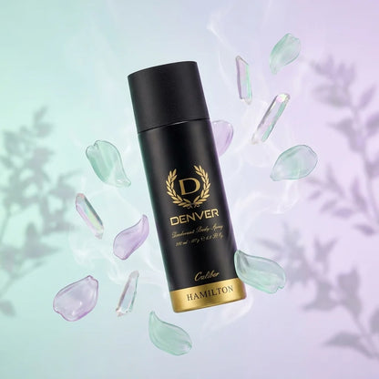 Denver Hamilton Caliber Deodorant Body Spray for Men 150ml Long Lasting Freshness
