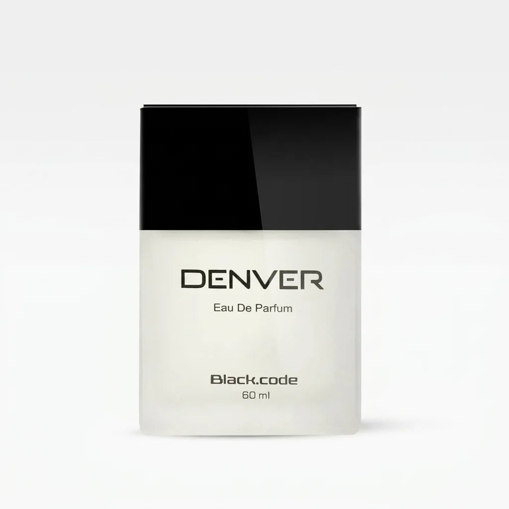 denver black code eau de parfum for men 60ml long lasting premium perfume