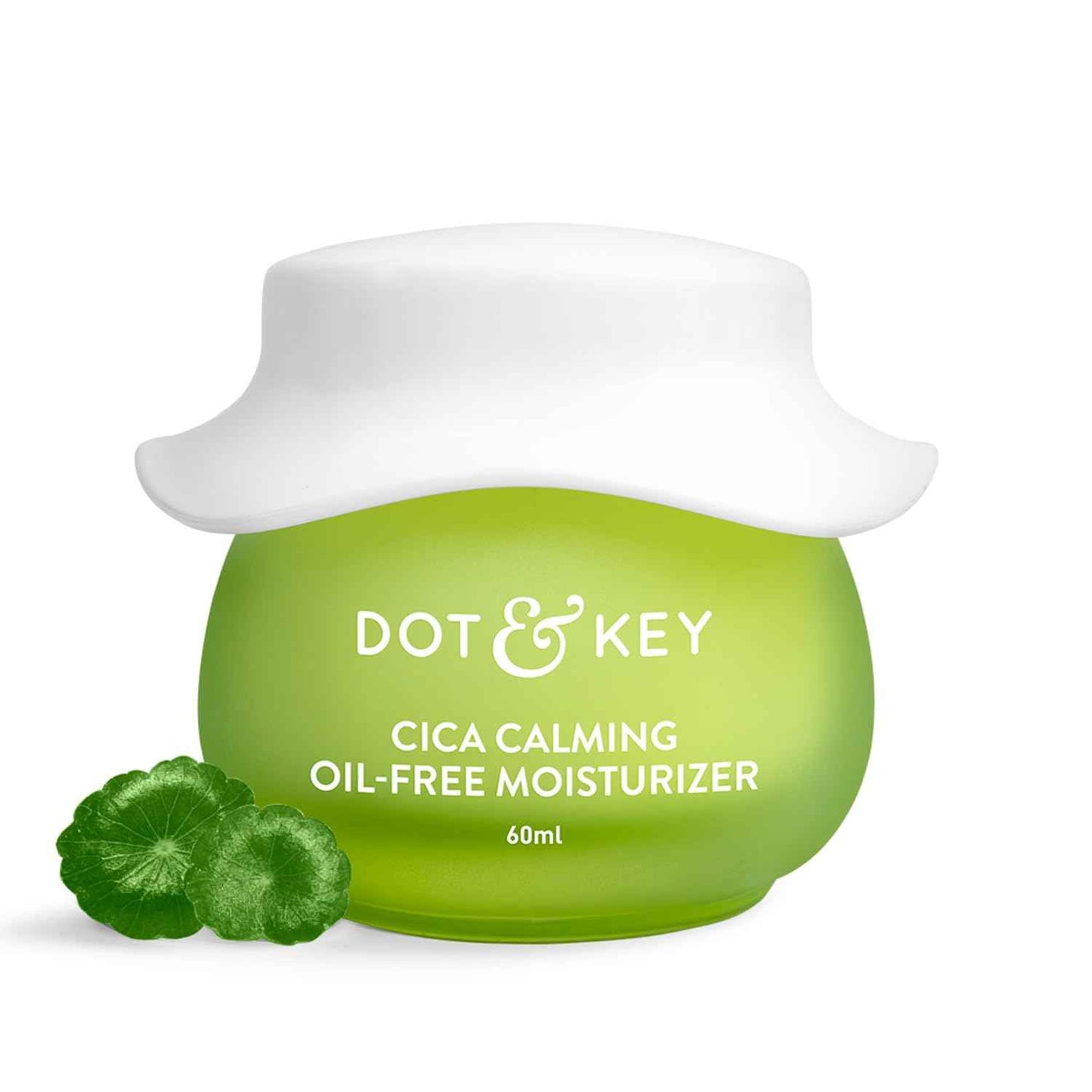 dot & key cica calming oil free moisturizer | lightweight hydrating face moisturizer for oily & acne prone skin 60ml - gehna official