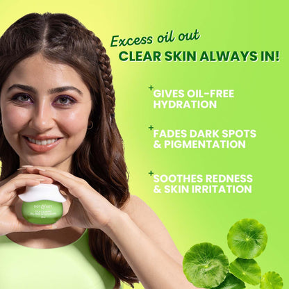 Dot & Key Cica Calming Oil Free Moisturizer | Lightweight Hydrating Face Moisturizer for Oily & Acne Prone Skin 60ml - GEHNA OFFICIAL