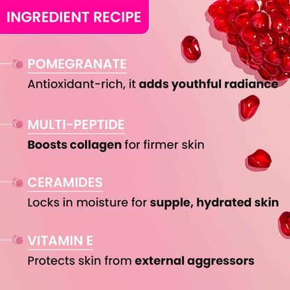 Dot & Key Pomegranate & Peptide Youth Restore Moisturizer SPF 30 | Anti Ageing Day Cream 60ml - GEHNA OFFICIAL