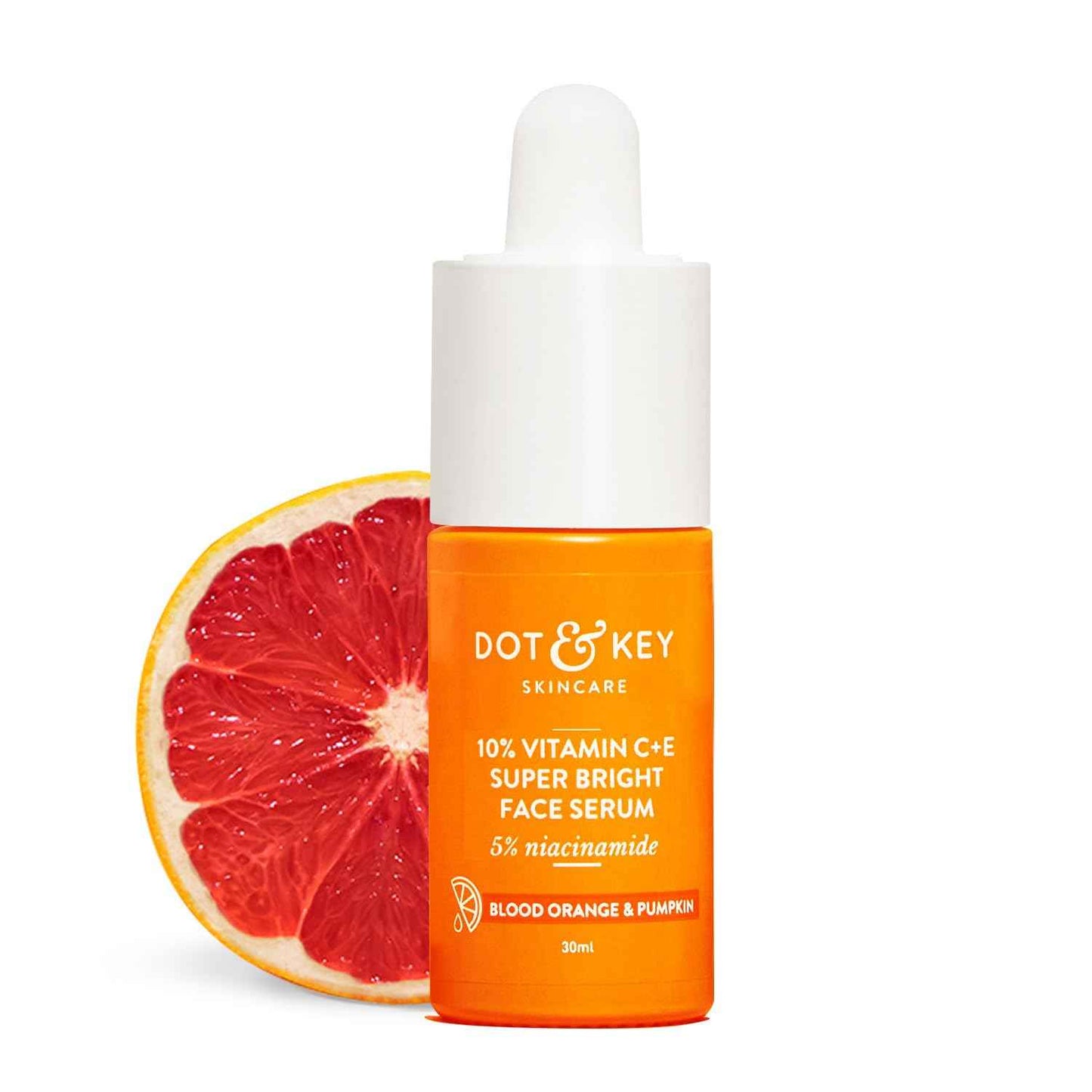 dot & key 10% vitamin c + e super bright face serum with 5% niacinamide | 30ml - gehna official