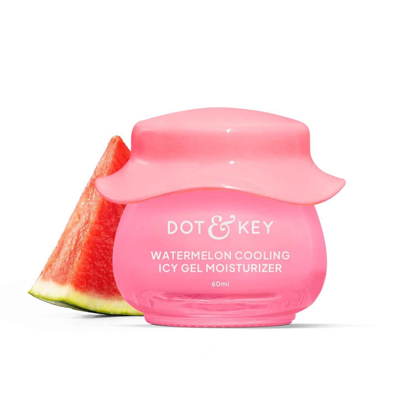 dot & key watermelon cooling icy gel moisturizer | lightweight hydrating face gel 60ml - gehna official