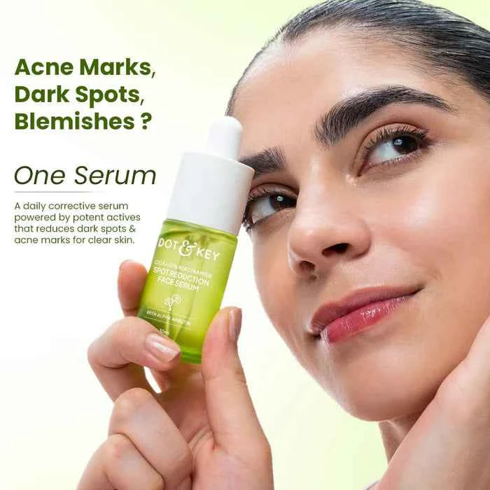 dot & key cica + 10% niacinamide spot reduction face serum with alpha arbutin | 30ml - gehna official