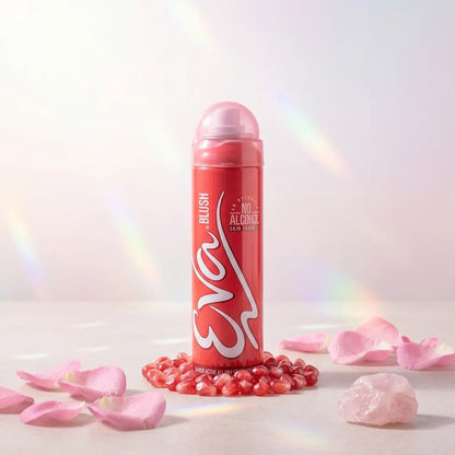 Eva Blush Deodorant Spray for Women 125ml Alcohol Free Long Lasting Freshness