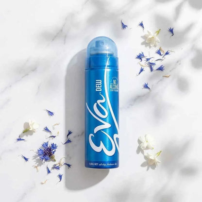 Eva Dew Deodorant Spray for Women 125ml Alcohol Free Floral Mist Freshness