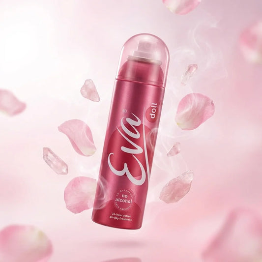Eva Doll Deodorant Spray for Women 125ml Alcohol Free Long Lasting Freshness