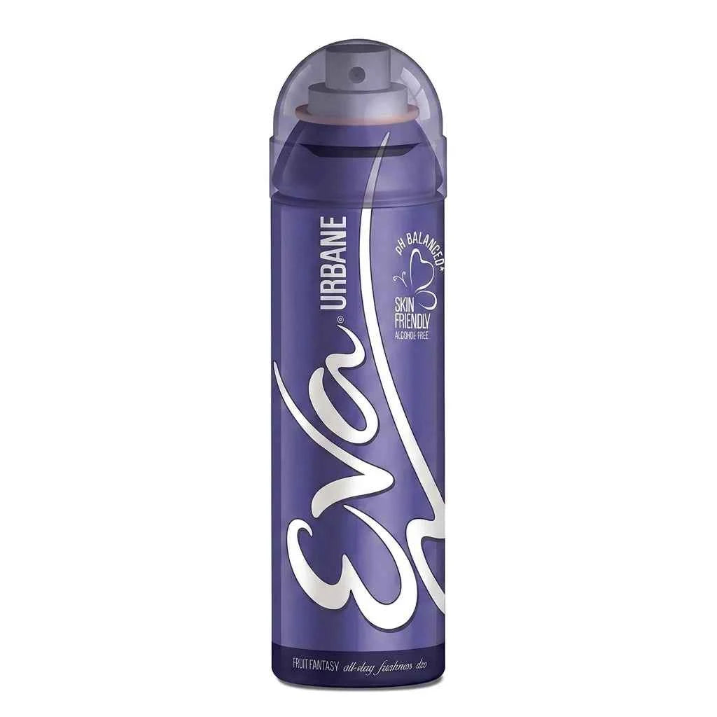 Eva Urbane Deodorant Spray for Women 125ml Alcohol Free Fruit Fantasy Freshness - GEHNA OFFICIAL