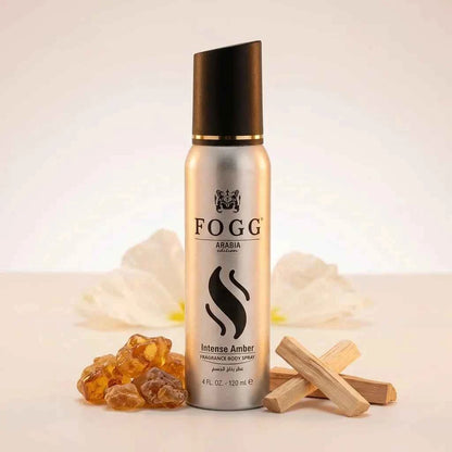 Fogg Arabia Intense Amber Fragrance Body Spray 120ml Long Lasting Deodorant for Men