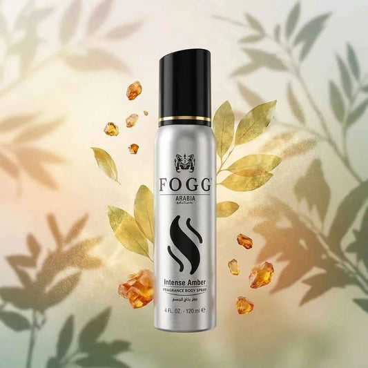 Fogg Arabia Intense Amber Fragrance Body Spray 120ml Long Lasting Deodorant for Men