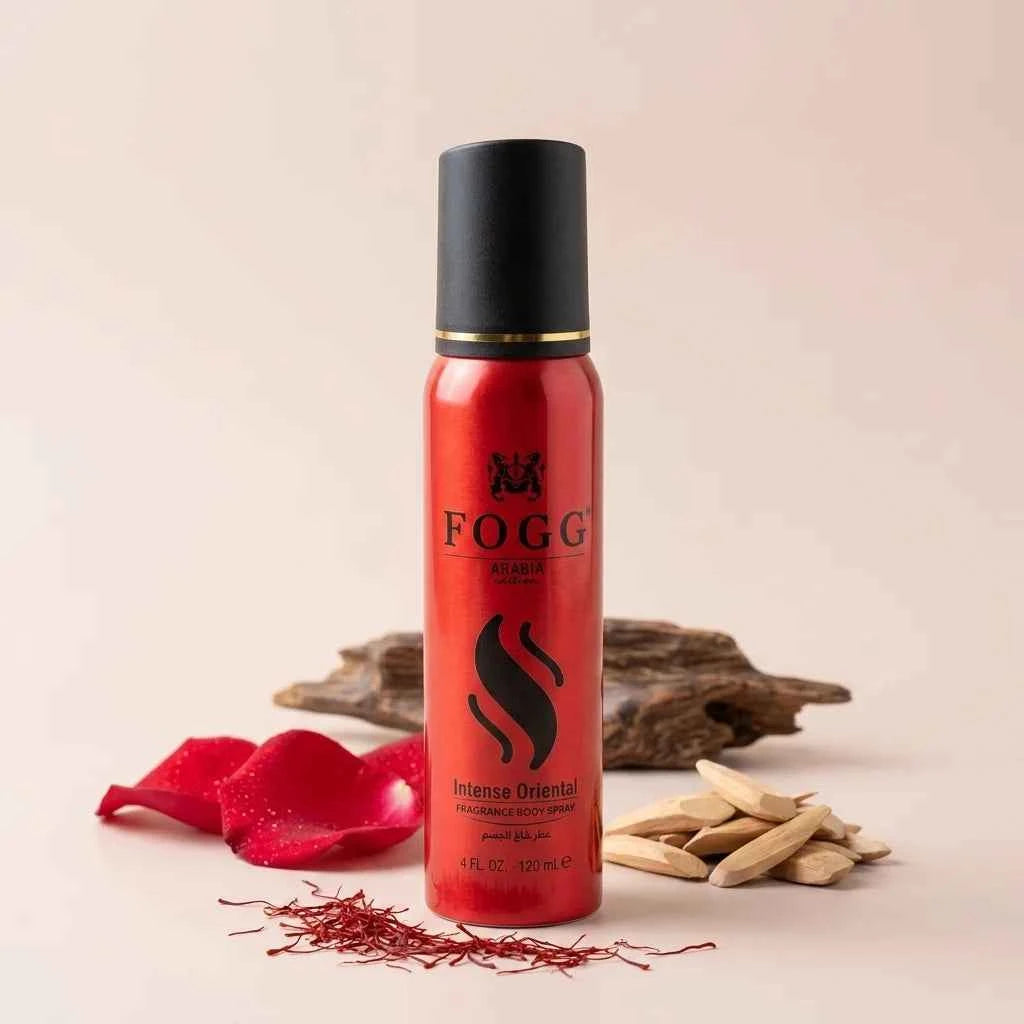 Fogg Arabia Intense Oriental Fragrance Body Spray 120ml Long Lasting Deodorant for Men