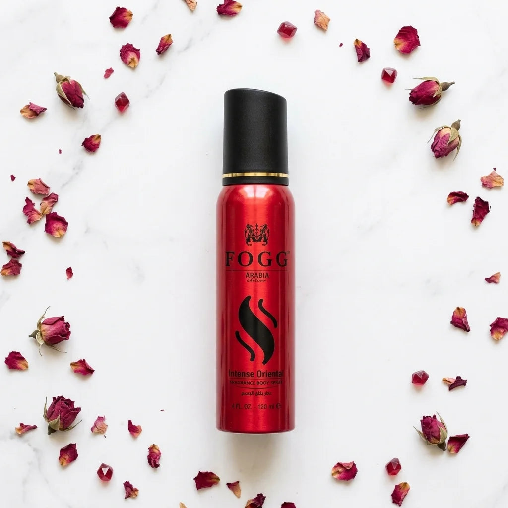 fogg arabia intense oriental fragrance body spray 120ml long lasting deodorant for men