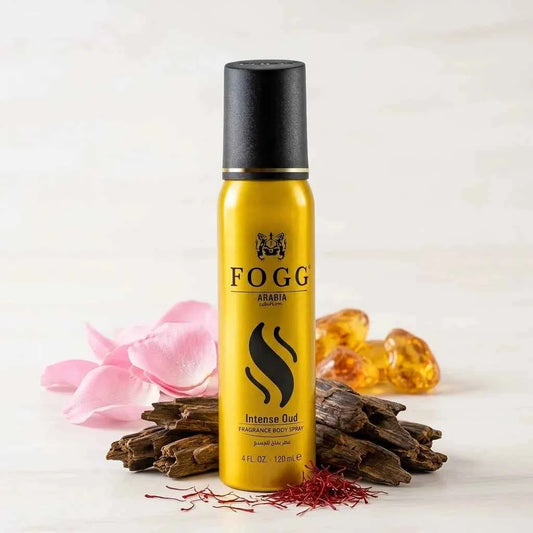 Fogg Arabia Intense Oud Fragrance Body Spray 120ml Long Lasting Deodorant for Men
