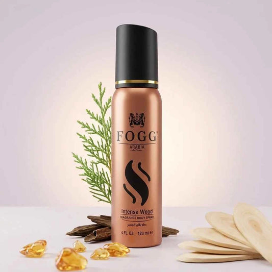 Fogg Arabia Intense Wood Fragrance Body Spray 120ml Long Lasting Deodorant for Men