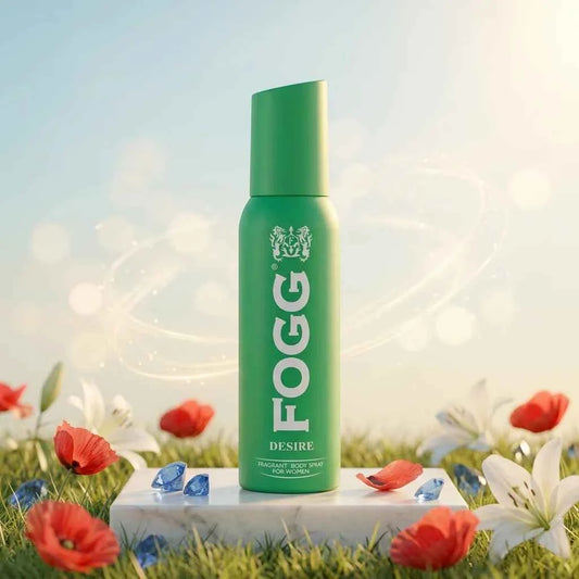 Fogg Desire Fragrant Body Spray for Women 120ml Long Lasting Floral Fresh Perfume Deodorant