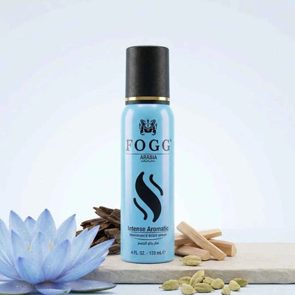 Fogg Arabia Intense Aromatic Fragrance Body Spray 120ml Long Lasting Deodorant for Men