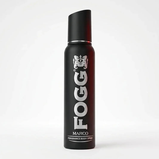 Fogg Marco Fragrance Body Spray for Men 120ml Long Lasting Premium Woody Musk Deodorant