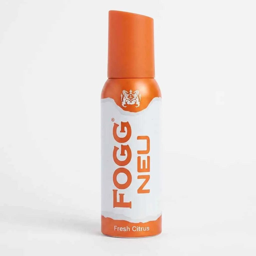 Fogg New Citrus Fresh Citrus Fragrance Body Spray 120ml Long Lasting Deodorant for Men