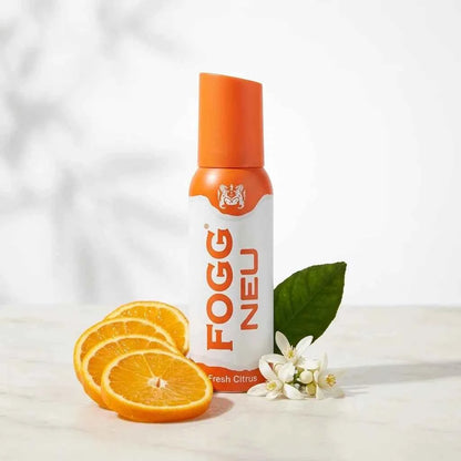 Fogg New Citrus Fresh Citrus Fragrance Body Spray 120ml Long Lasting Deodorant for Men