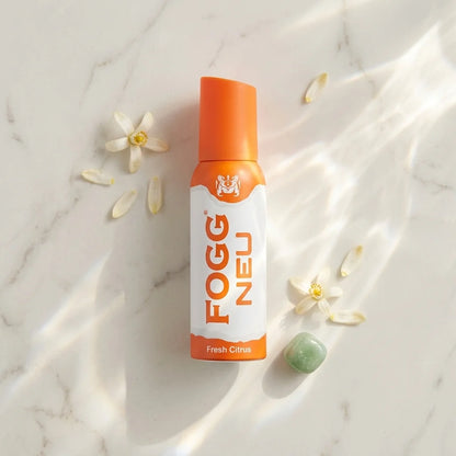 Fogg New Citrus Fresh Citrus Fragrance Body Spray 120ml Long Lasting Deodorant for Men