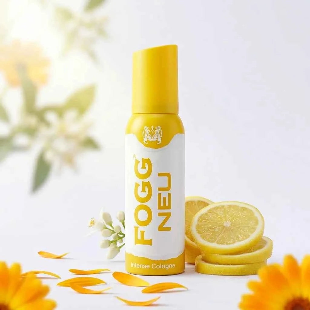 Fogg New Intense Cologne Fragrance Body Spray 120ml Long Lasting Deodorant for Men