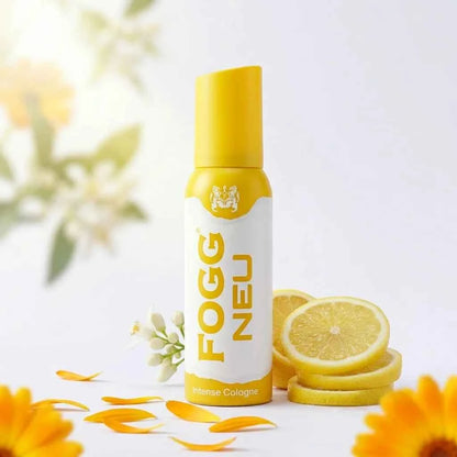Fogg New Intense Cologne Fragrance Body Spray 120ml Long Lasting Deodorant for Men