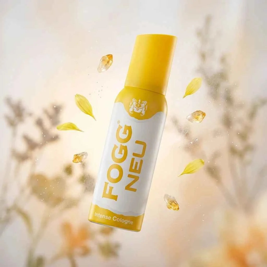 Fogg New Intense Cologne Fragrance Body Spray 120ml Long Lasting Deodorant for Men